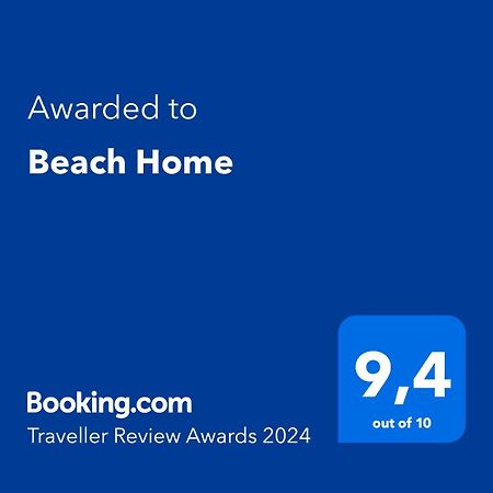Beach Home Agnone Bagni Luaran gambar