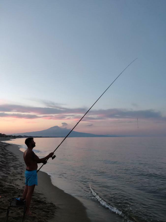 Beach Home Agnone Bagni Luaran gambar